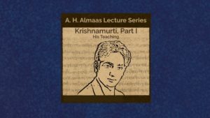 jiddu Krishnamurti teaching